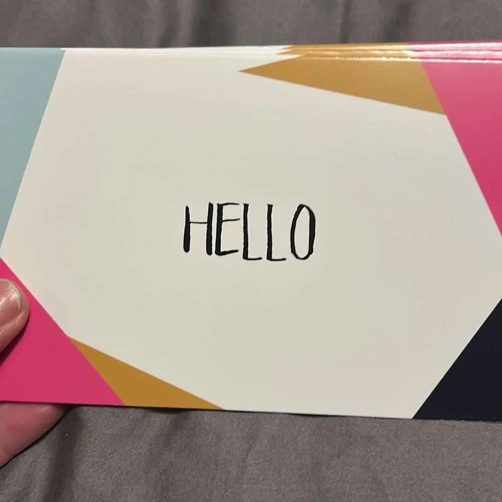 Set of 48 hello cards
